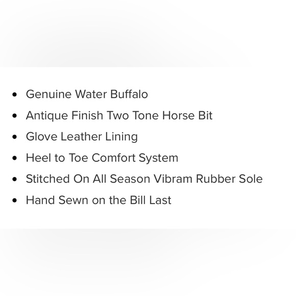 Martin Dingman,Bill Water Buffalo Horse Bit loafers:11-1/2W - Picture 10 of 10